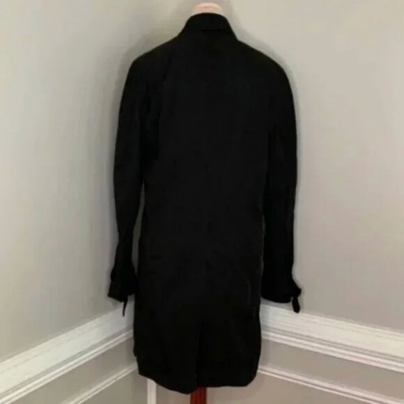 Marcs Black Trench Coat Size XS - Picture 2 of 8